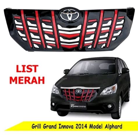 Jual Grill Kijang Innova Alphard Style Gril Inova Barong List