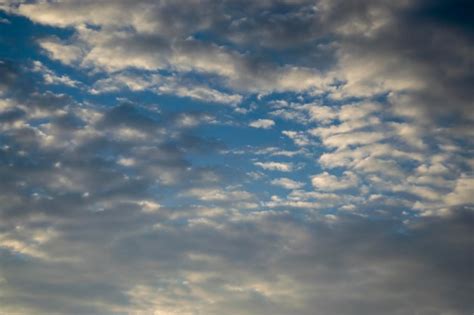 Premium Photo | Sunset sky dark gloomy thunderclouds