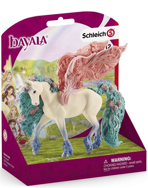 Schleich Bayala Blomsterpegasus Figur 18 Cm Høy 70590