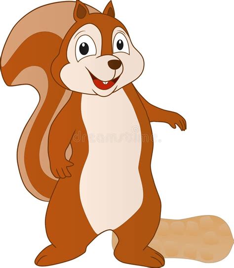 Squirrel Eating Peanuts Stock Illustrations 24 Squirrel Eating
