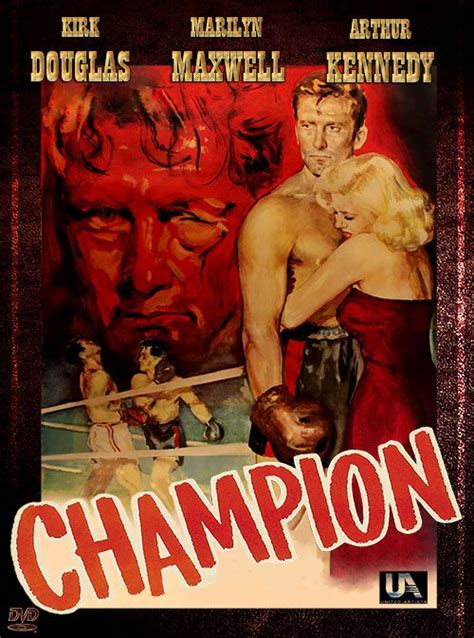 Champion 1949 Metek Artwork Affiche Film Film Noir Film