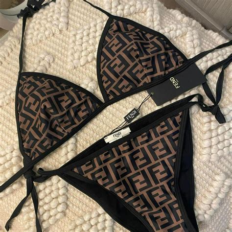 Fendi Bikini Set 2 Piece Brand New With Tags True Depop