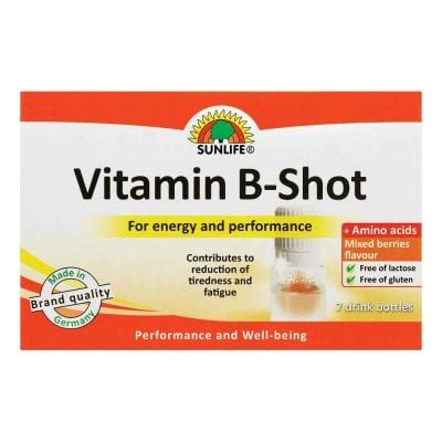 Sunlife Vitamin B Shot 10ml Ampoule Dis Chem