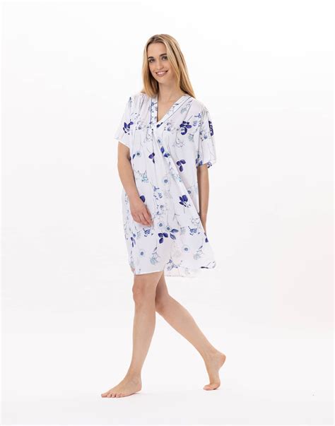 Chemise De Nuit En Viscose Valensole Multico Lingerie Le Chat