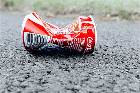 Crushed Coke Cans Stock Photos Pictures And Royalty Free Images Istock