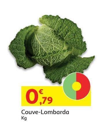 Promoção Couve lombardo kg em Auchan