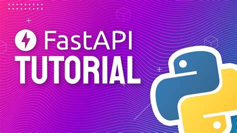 Fastapi Python Tutorial Learn How To Build A Rest Api