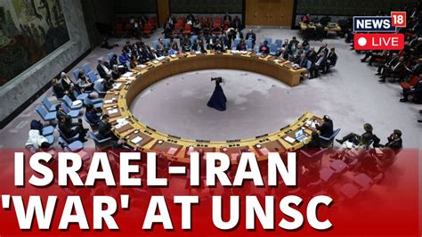 Iran Israel Conflict News Un Security Council Convenes To Discuss The