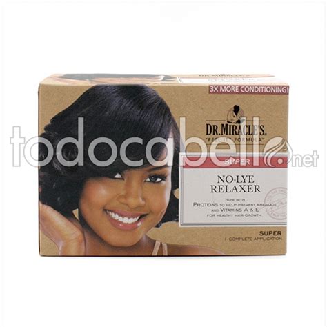 Drmiracles No Lye Relaxer Kit Super