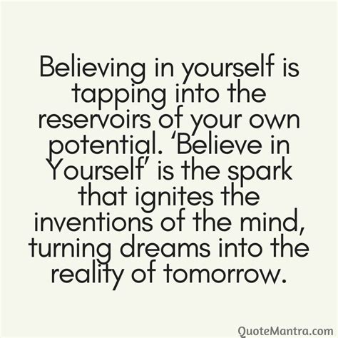 Believe In Yourself Quotes Quotemantra