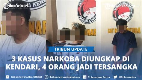 BREAKING NEWS Polresta Kendari Ungkap 3 Kasus Penyalahgunaan Narkoba 4