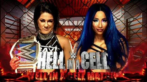 Bayley Vs Sasha Banks Wwe Smackdown Women S Championship Hell In A