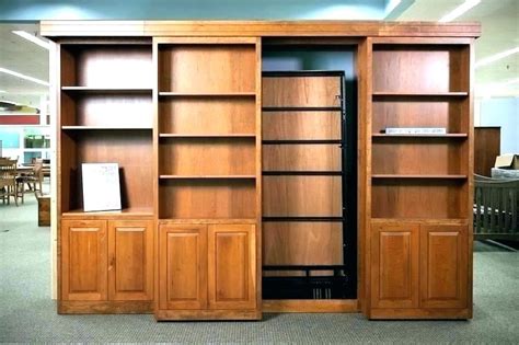 Bookcase Murphy Bed Revolving Bookcase Bed Bookcase Wall Bed Sliding