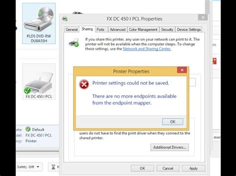 Fixed Printer Setting Could Not Be Saved YouTube