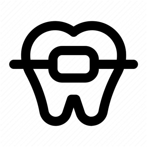 Braces, teeth, dental, care, clinic icon - Download on Iconfinder