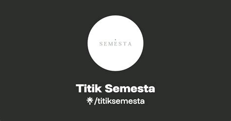 Titik Semesta Instagram Tiktok Linktree