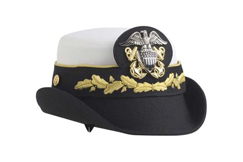 Navy Captain Commander Bucket Hat Womens Bernard Cap Genuine