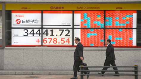 日経平均終値3万4441円 3万4千円台回復、バブル後最高値更新 ライブドアニュース