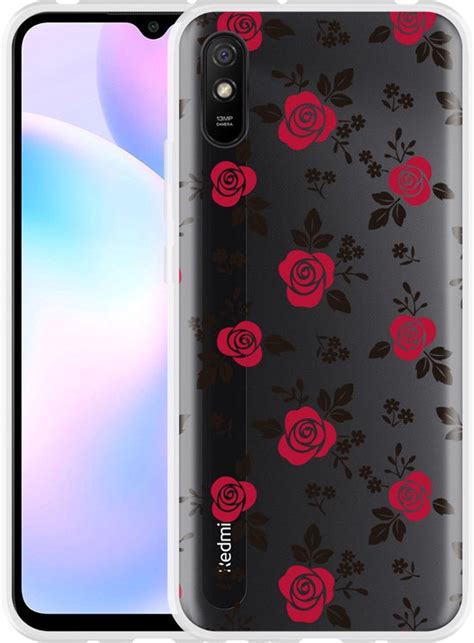 Xiaomi Redmi 9AT Hoesje Roses Designed By Cazy Bol