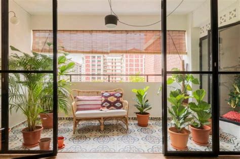 ingenious ways  transform  balcony  singapore style degree