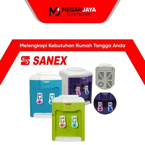 Jual SANEX DISPENSER D D D NORMAL AND HOT GARANSI RESMI UNGU Di Seller MEGAH