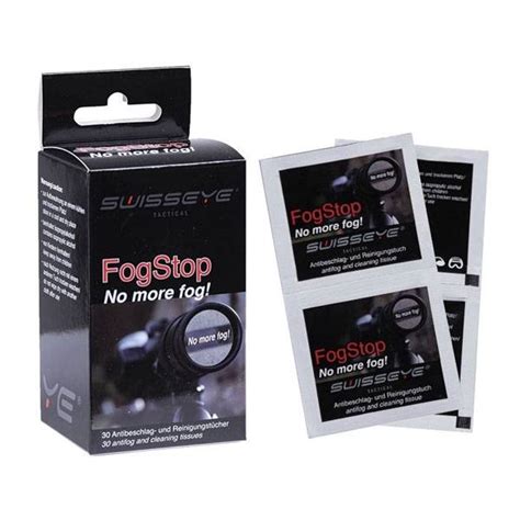 Fogstop Panni Antiappannanti Pack Salviette Swisseye