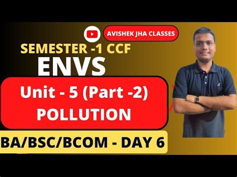 Envs Unit Part Day Ba Bsc Bcom Semester Ccf