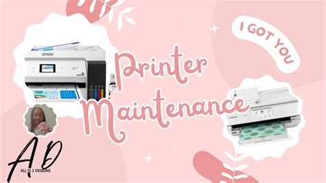 Printer Maintenance YouTube