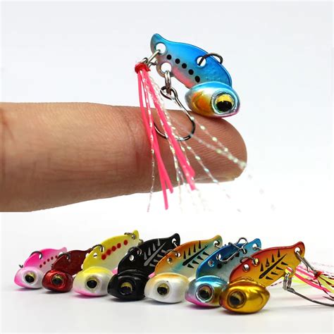 Pcs Pack Mini Metal Vib G G Fishing Lure Hard Lures Submerged