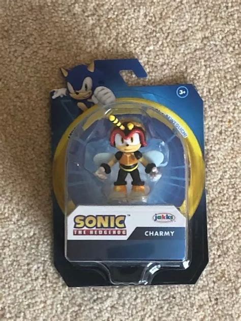 SONIC THE HEDGEHOG CHARMY 2 5 Figure Jakks Pacific Wave 11 Rare NEW