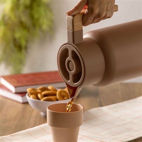 Garrafa Térmica de Plástico Organic Nude L