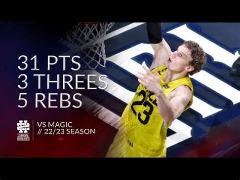 Lauri Markkanen Pts Threes Rebs Vs Magic Season Youtube