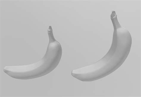 STL file banana・3D printing idea to download・Cults