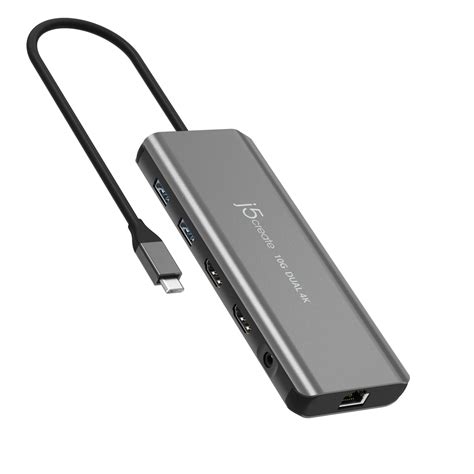USB-C®-Dual-4K-HDMI™-Mini-Dock mit 10 Gb/s – j5create Europe