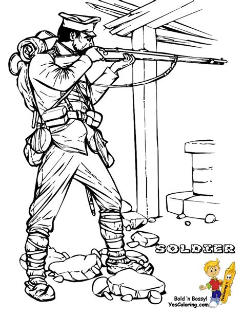 Pin On Fearless Army Coloring Pages