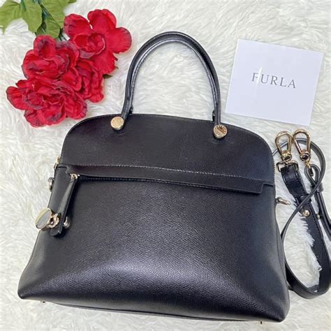 43％割引ブラウン系店舗良い Furla フルラ パイパーバッグ ★美品★ ハンドバッグ バッグブラウン系 Otaonarenanejp