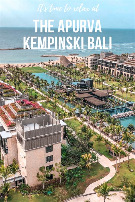 The Apurva Kempinski Is Located In The Swanky Area Of Nusa Dua Bali