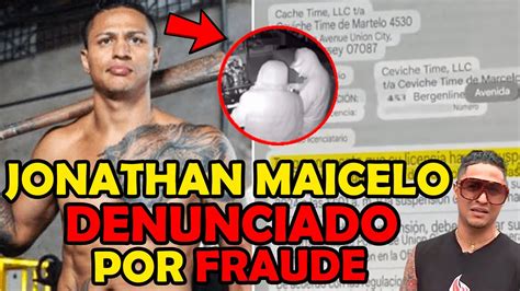 JONATHAN MAICELO ES DENUNCIADO EN ESTADOS UNIDOS POR FRAUDE YouTube