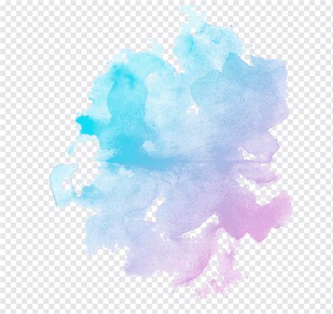 Watercolor Blue Art Png