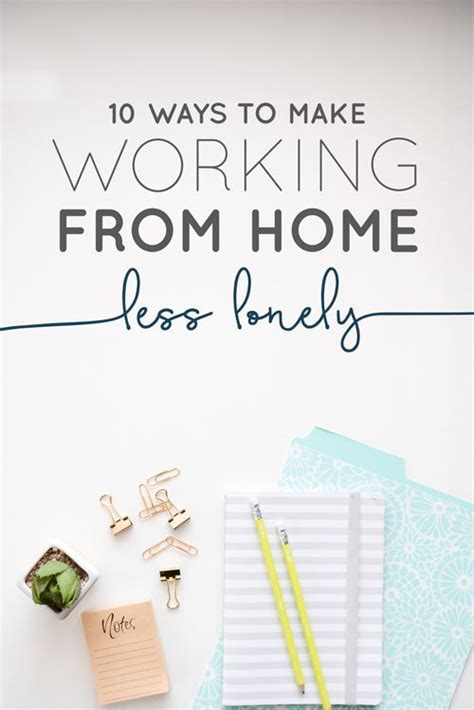 10 Ways To Make Working From Home Less Lonely — Boss Project Working