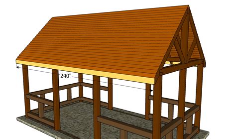 Outdoor Pavilion Plans | MyOutdoorPlans | Free Woodworking Plans and ...