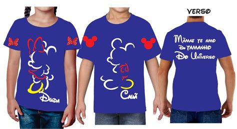 Lindas Camisetas Infantis Kit Pe As Personalizadas Elo