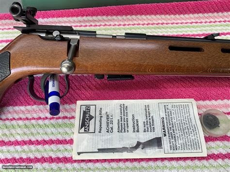 Anschutz Model Achiever In 22 Lr