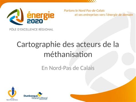 PPT Portons le Nord Pas de Calais et ses entreprises vers lénergie de