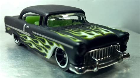 Hot Wheels CUSTOM 53 CHEVY HW Flames 2018 Saturday Morning Cartoons