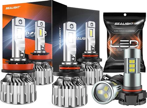 Amazon Sealight Fog Lights Bulbs Bundle H Light Bulbs