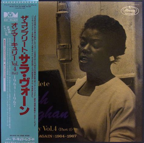 Sarah Vaughan The Complete Sarah Vaughan On Mercury Vol Part