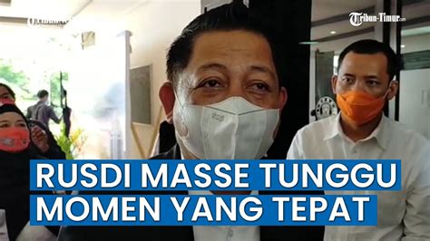 Rusdi Masse Belum Mau Pikir Pilgub Sulsel Youtube