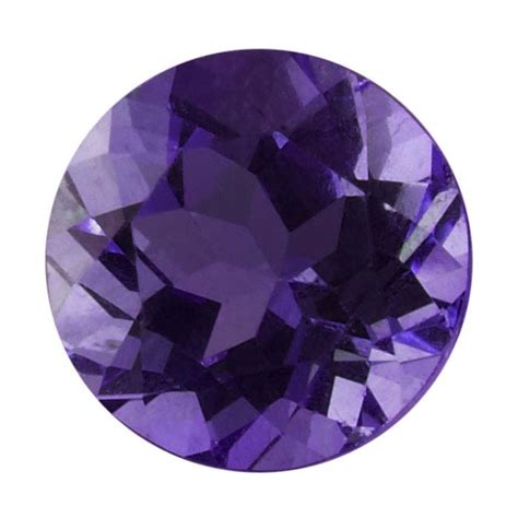 Royal Amethyst 6mm Round Faceted Stone AAA Grade