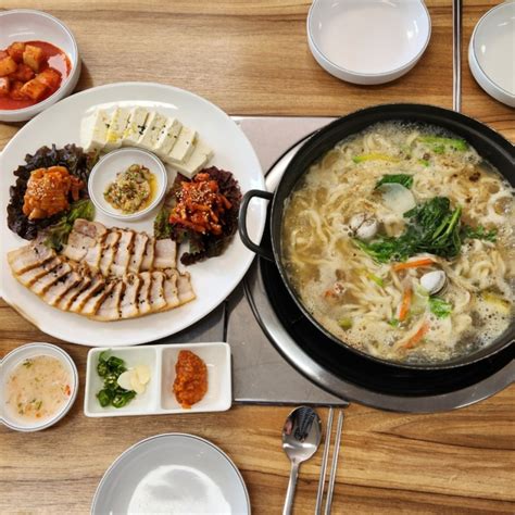 공주 칼국수 맛집 무령왕릉 가기 전 공주 쌍신집칼국수에서 식사했어요 네이버 블로그